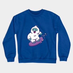 Yeti Snowboarding Crewneck Sweatshirt